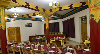 Mansarover Hotel Leh Restaurant