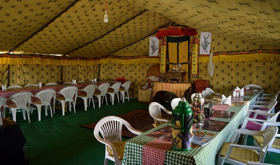 Nomadic Life Camp Leh Restaurant